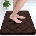 BESTOTTAM Memory Foam Bath Mat Rug, Ultra Soft Non Slip and Absorbent Bathroom Rug, Machine Wash Dry, Comfortable, Thick Bath Ru