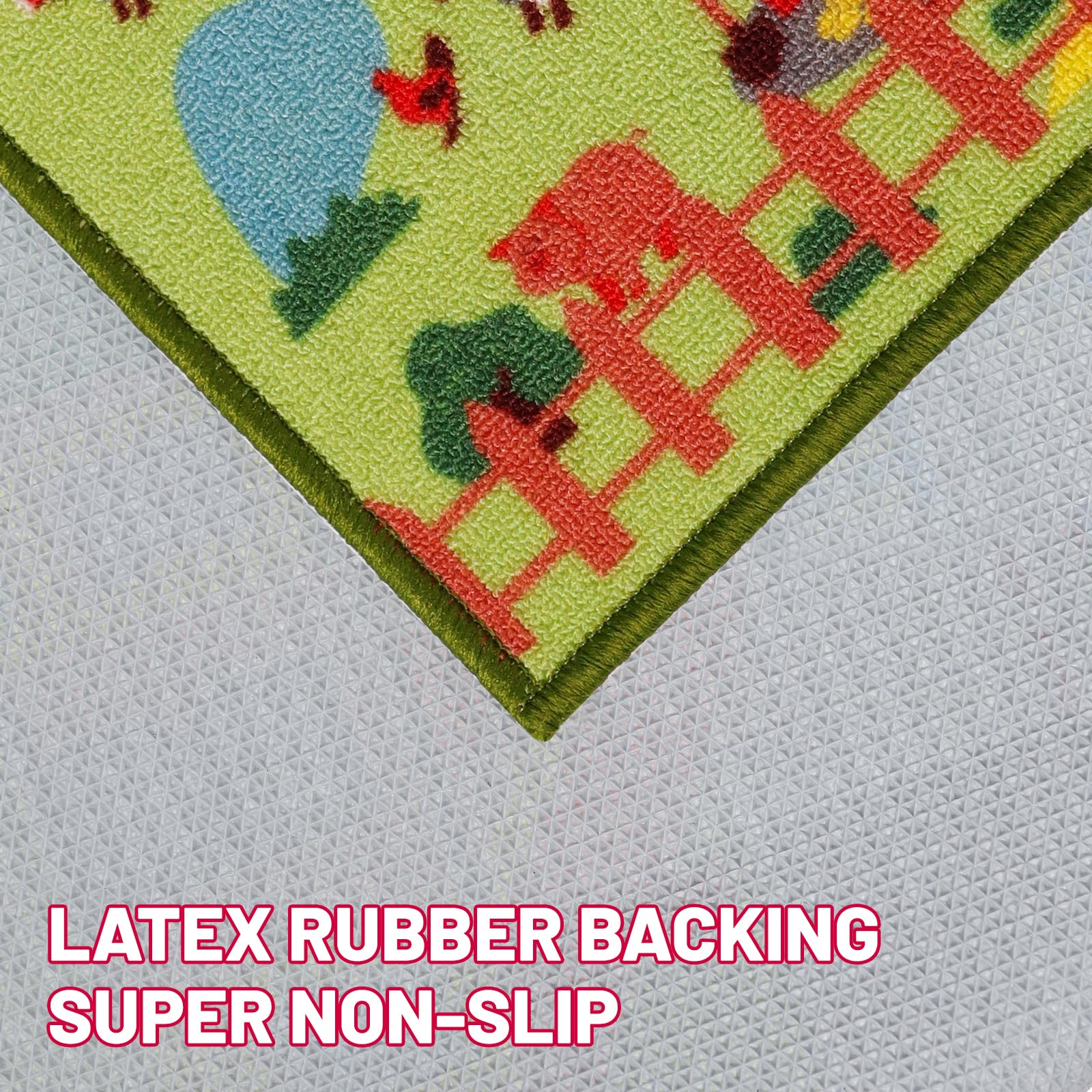 Kids Carpet Playmat Rug 78.7''X59'', Car Rug For Kids Cars, Non-Slip Town City Road Map Kids Rug For Playroom Bedroom Boys, Kids