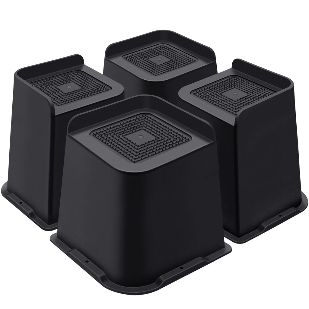 Annkut Bed Risers 6 Inch Heavy Duty, Furniture Risers For Bed Desk Table Sofa Couch ,Oversized Bed Lifts Risers, Support Up To 5