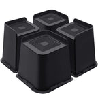 Annkut Bed Risers 6 Inch Heavy Duty, Furniture Risers For Bed Desk Table Sofa Couch ,Oversized Bed Lifts Risers, Support Up To 5