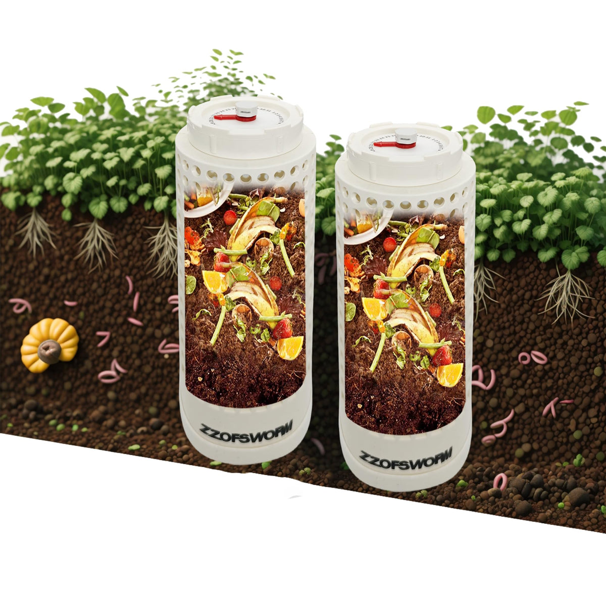 ZZOFSWORM InGround Worm Compost Bin