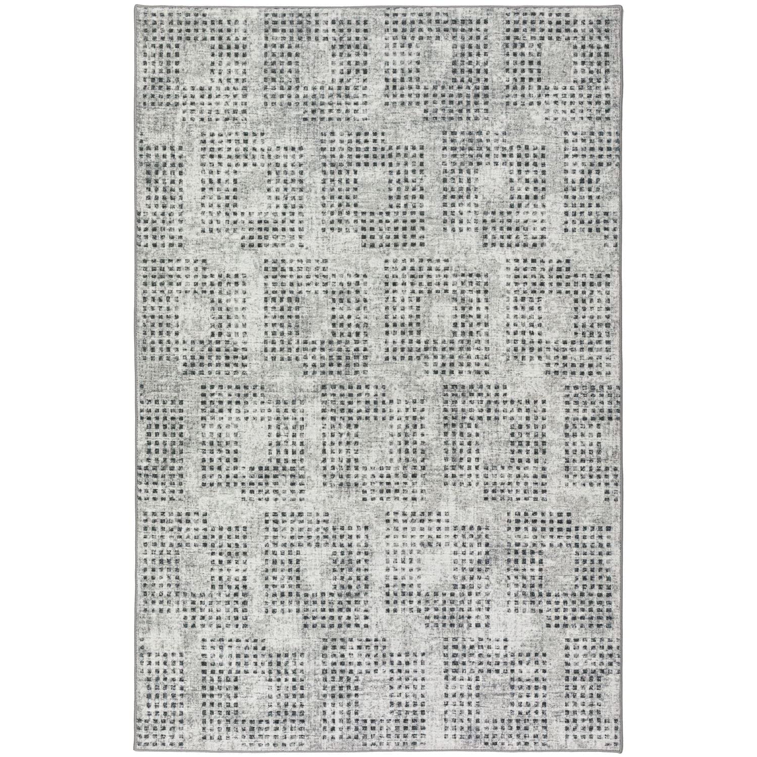 Delano Da1 Grey Transitional Rug Rectangle 3' X 5'
