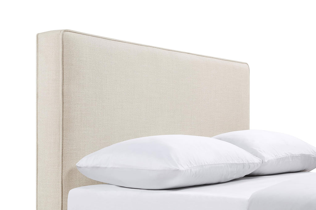 Coaster Home Furnishings Kosmo Transitional 46-inch Fabric Upholstered Panel Headboard for Bedroom King Size Sand 315993K