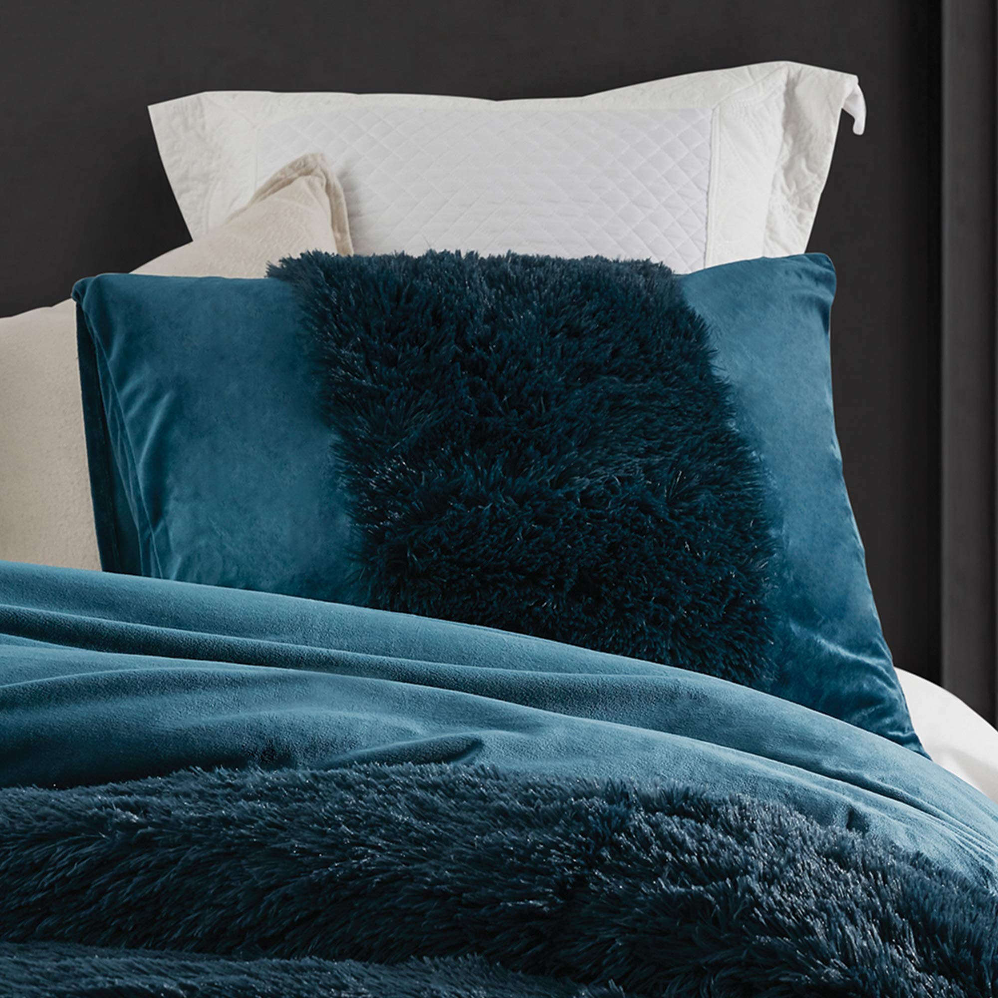 Coma Inducer Standard Sham (2-Pack) - Are You Kidding? - Nightfall Navy