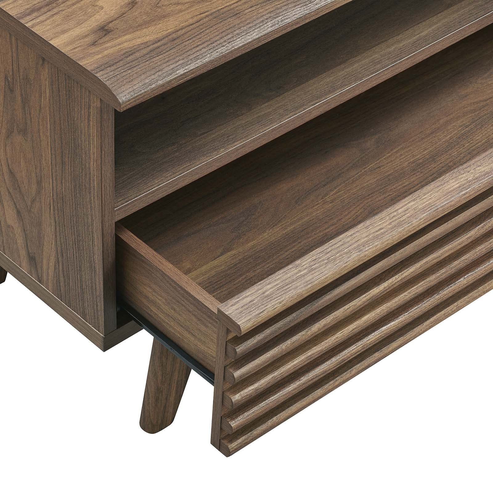 Modway EEI-6228-WAL Render 60&quot; TV Stand, Walnut