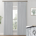 Shineland Thermal Window Curtains 96 Inches Long For Living Room 2 Panel Set,100% Blackout Curtains For Nursery Bedroom, Light Grey