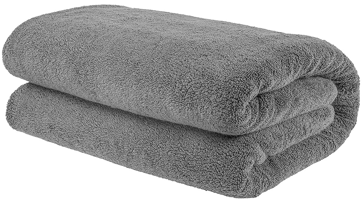 American Bath Towels, Gray Bath Towel Sheets 40x80 Clearance, 100% Cotton Oversized Bath Sheets for Bathroom, Extra Large Bath T