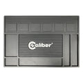 Caliber Pro Magnetic Mat - 6 Magnetic Spaces For Clippers - Non-Slip Heat Resistant Surface - Keeps Barber And Beauty Tools Orga