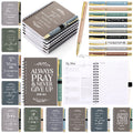 Spakon 10 Sets Valentine'S Day Religious Christian Gifts For Women Bulk With Prayer Journals Notepad Spiral Daily Church Planner