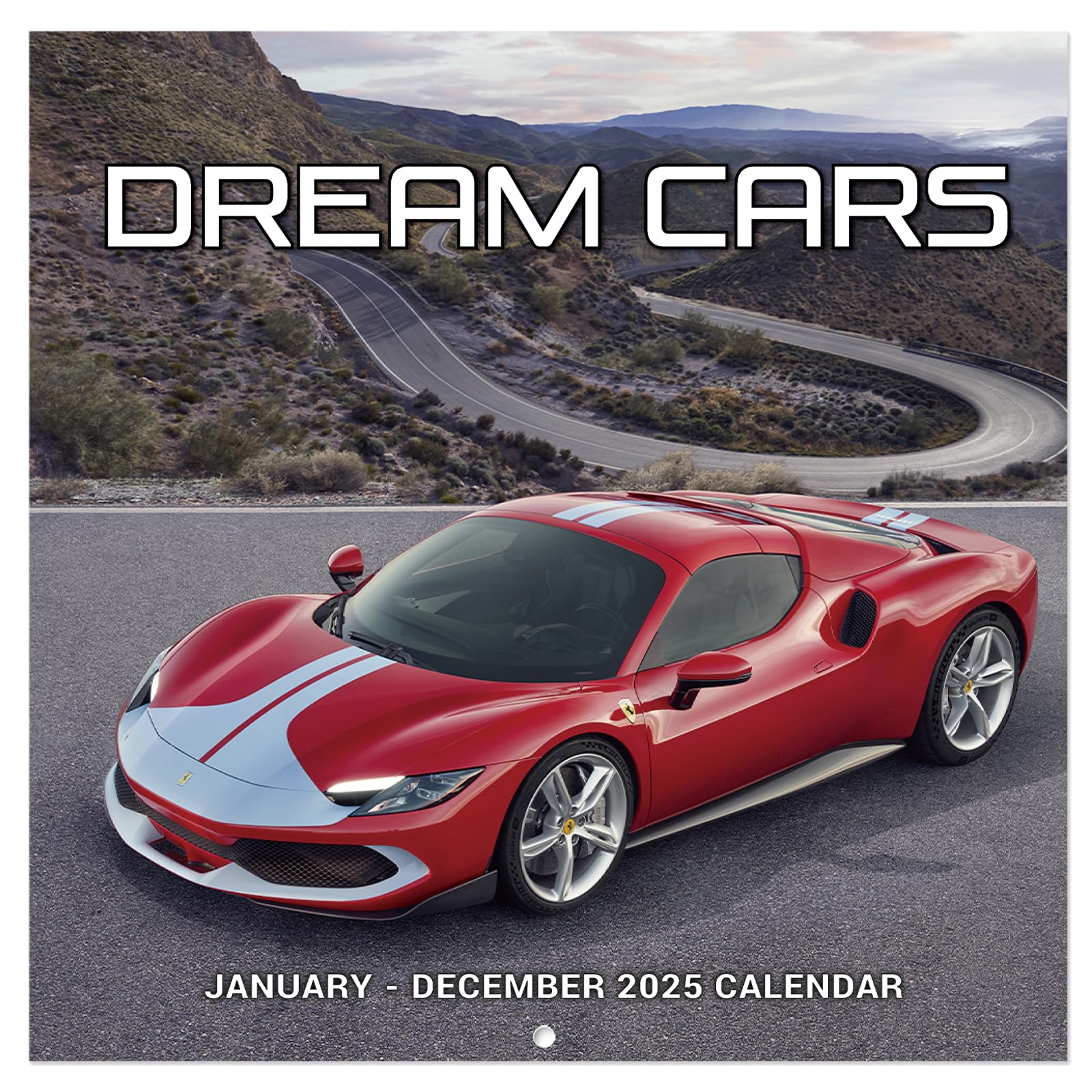 2025 Wall Calendar - Cars Calendar From Jan. 2025 To Dec. 2025, 11.8' X 11.8' 12 Monthly Calendar 2025 For Home, Office