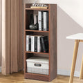 About Space Book Shelf For Home  3 Tier Cube Book Shelves Engineered Wood Open Book Rack For Study Room, Book Organizer Stand F