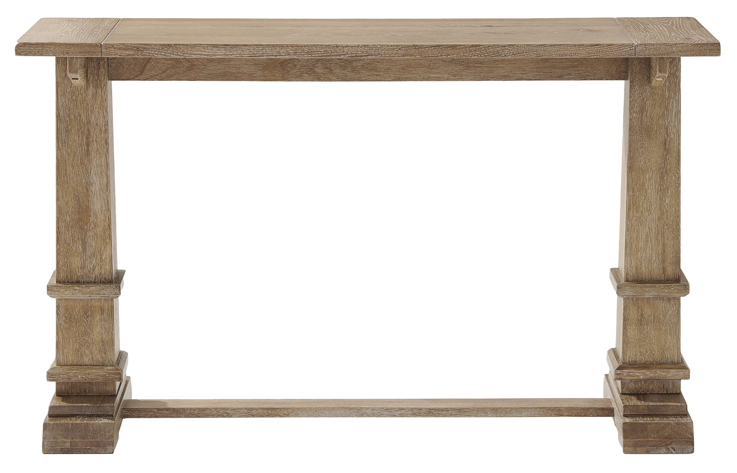 Crosley Furniture Joanna Sofa Console Table for Hall, Entryway, or Living Room, Rustic Brown
