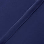Hiasan Navy Blue Valance Curtains Blackout Thermal Insulated Rod Pocket Window Valances For Kitchen, 60 X 18 Inches Length, 1 Panel