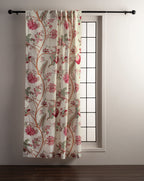Maison d' Hermine Curtain 100% Cotton One Panel 50''x108'' Light-Filtering Sheer, Easy Hanging with a Rod Pocket & Loop for Livi