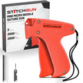 Stitch Gun Stitchy Gun Kit - Mini Micro Handheld Needle Stitching, Sewing, Hemming Stitch Gun For Clothes - Ergonomic Design, Pr