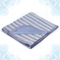 Cooling Blanket With Double Sided Cold Effect, King Size Lightweight Breathable Summer Large Oversize Blankets For Bed, Transfer