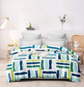 Homewards Geometrical Striped Double Bed Comforter Size 216X230Cm