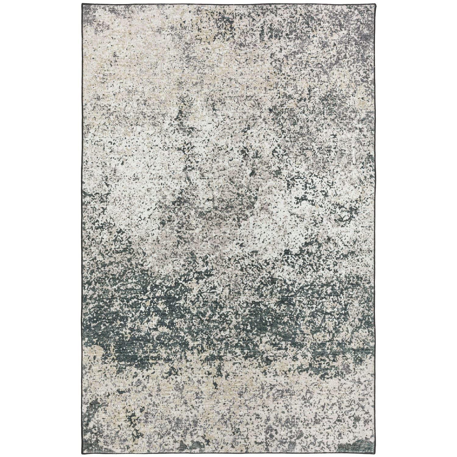 Winslow Wl3 Grey Transitional Rug Rectangle 5' X 7 ' 6"
