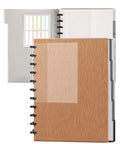 Yoment Discbound Notebook Refillable 5 Subject Notebook 8.6' X 12' Customizable Spiral Journal With Removable Pages 120 Disc P