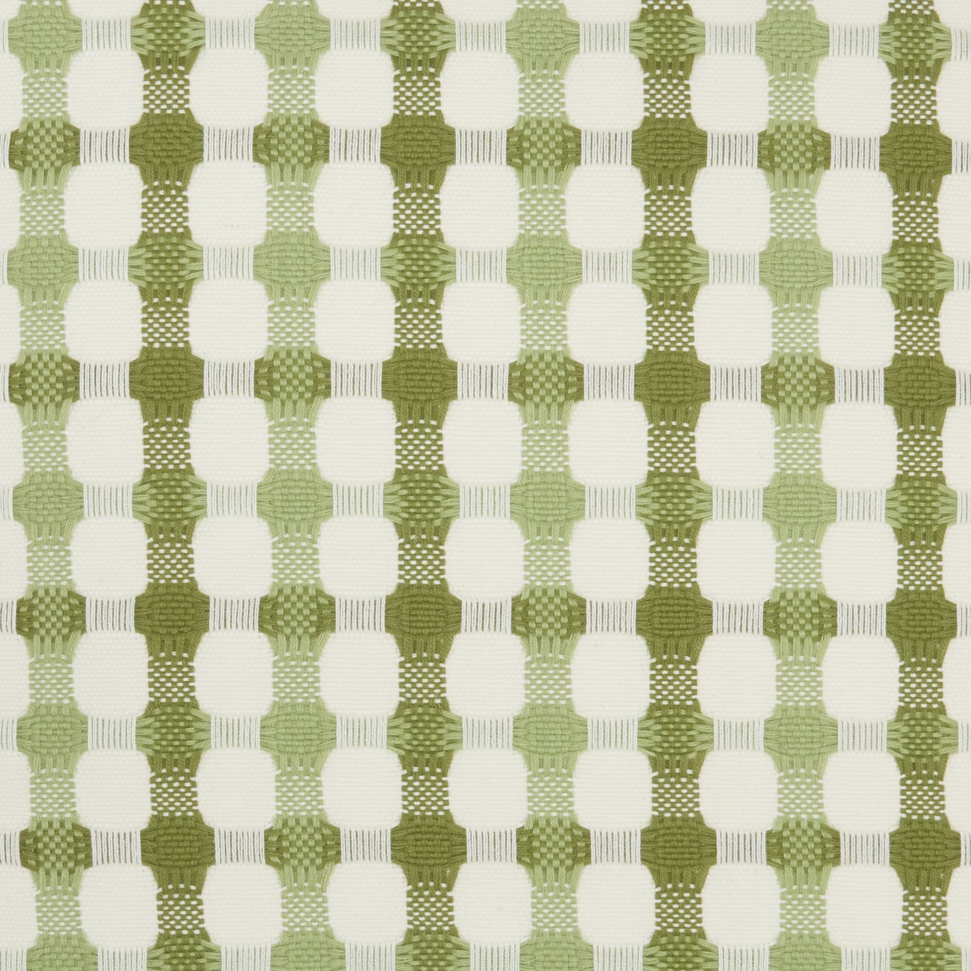 HomeRoots 100% Cotton Green and Ivory Gingham Pattern Throw Pillow