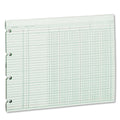 Wilson Jones Accounting Sheets, Six Column, 9-1/4 X 11-7/8, Green (Pack Of 100 Loose Sheets) (Wljg106)
