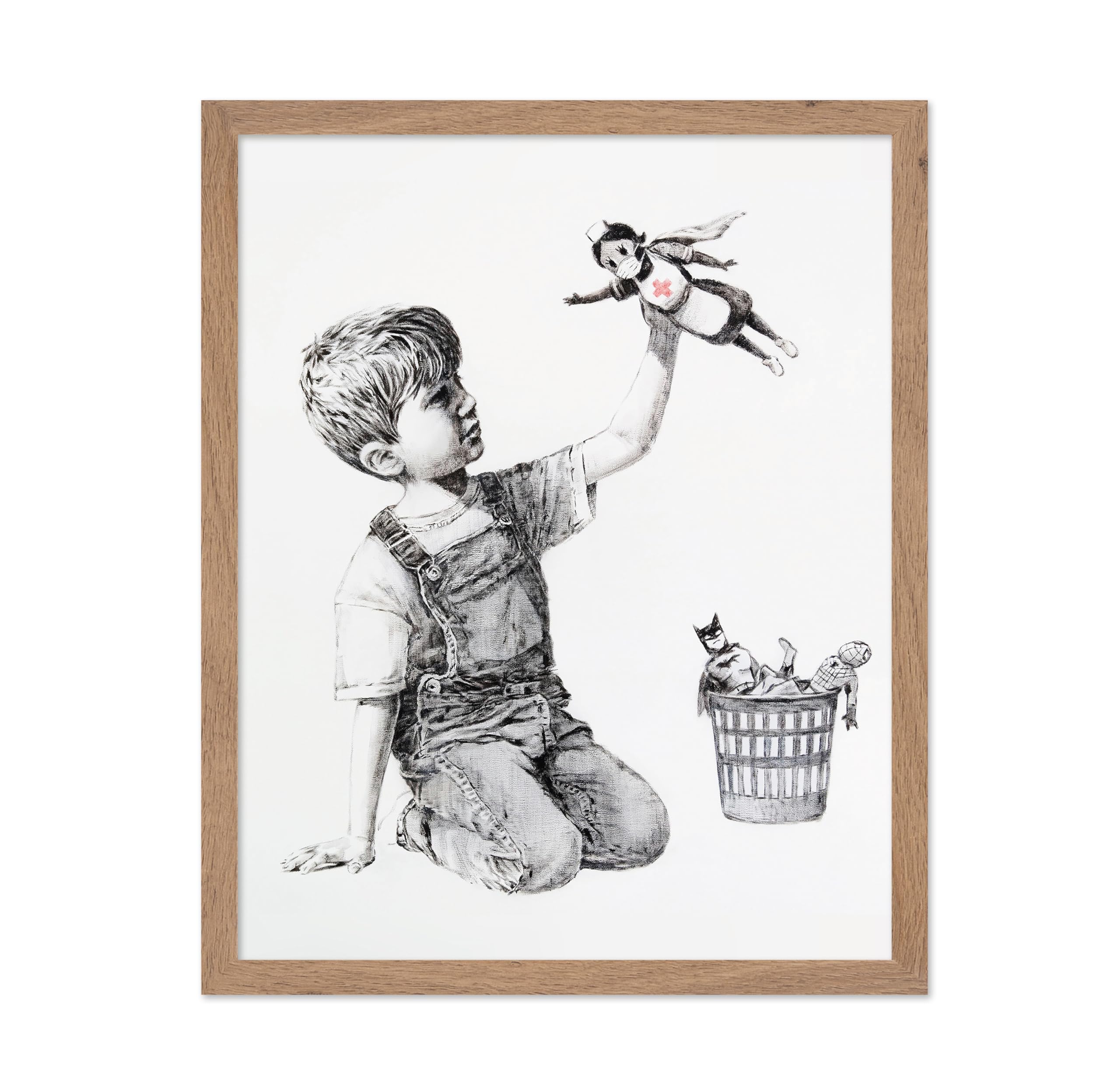 Poster Master Vintage Children Poster - Retro Minimalist Print - Gift for Artist, Friend - Painting for Saints, Game Changer, Su