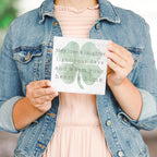 Simply Said, Inc Small Talk Sign 5.25' Wood Block Plaque - May Love & Laughter Light Your Days And Warm Your Heart & Home