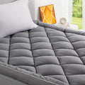 Extra Thick King Mattress Topper For Back Pain, Plush Breathable Thick Mattress Pad Cover, Down Alternative Soft Bed Topper With