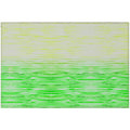 Seabreeze Sz8 Green Coastal Rug Rectangle 5' X 7 ' 6"