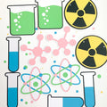 Pinfliers Mad Scientist, Science Theme Birthday Decorations Kit For Girls/4Th,5Th,6Th,10Th Bday DCor/Paper Bunting Flags For Dec