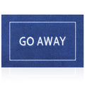 Jjuuyou Welcome Mats For Front Door Outdoor Entry Go Away Doormat Non Slip Rubber Mat For Home Indoor Farmhouse Funny Kitchen Do