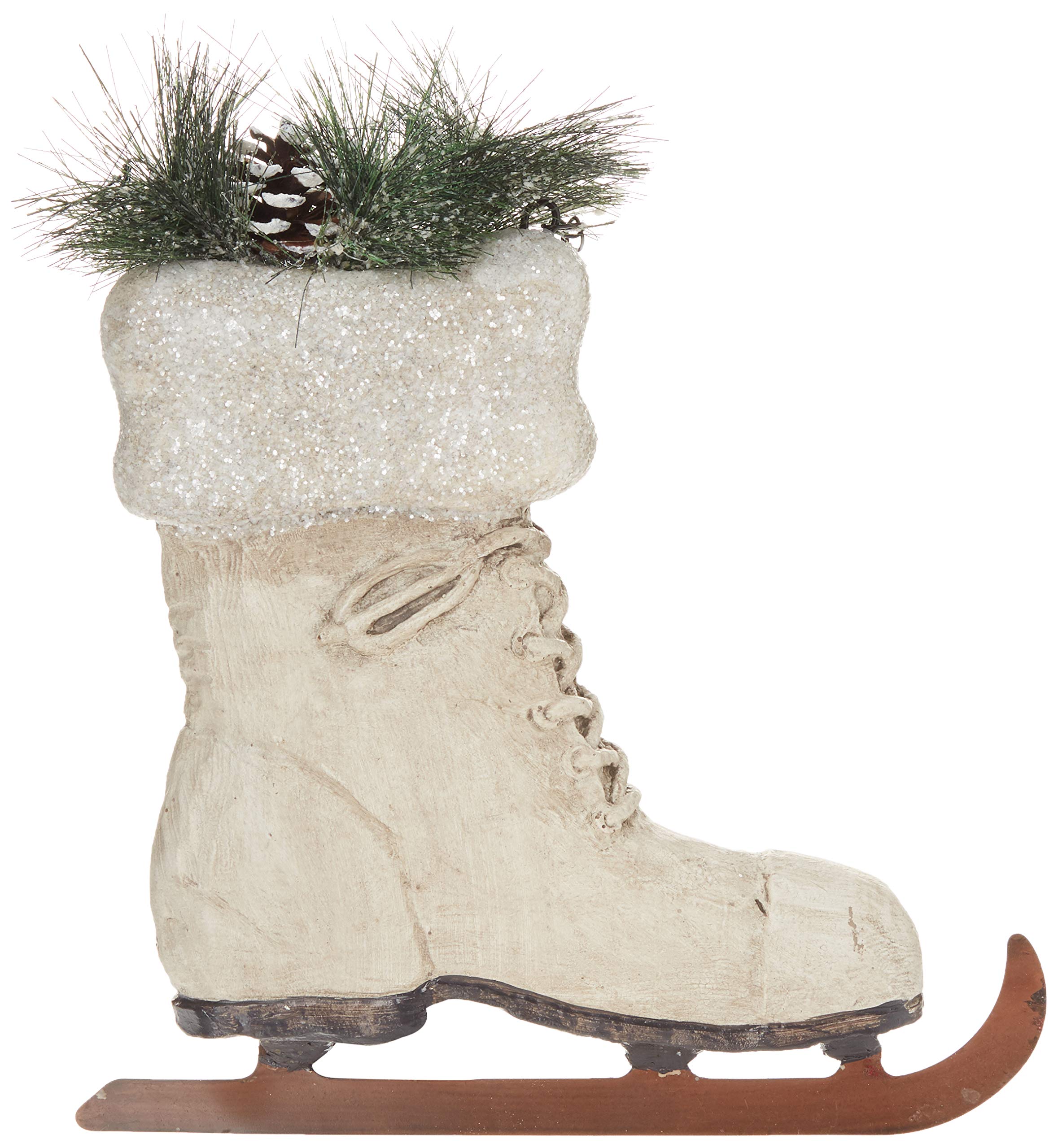 K&K Interiors Arrow Replacement Decorative Hanging Sign, White - 52831A