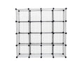 Reynish Self Assembling Metal Wire Cube Storage Shelf Organizer Shelves Indian Made For Home Office Stackable Modular Shelving C