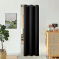 Bgment Black Door Curtain 78 Inch Length For Doorway, Bedroom Closet Curtain, Privacy Thermal Insulated Blackout Grommet Room Divider For Room Separation, 1 Panel, 40 Inch Wide