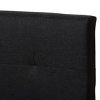 Baxton Studio Brookfield Bed, Queen, Dark Grey (134-7399-HiT)