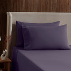 Nestl Twin Xl Sheets Set - 3 Piece Twin Xl Bed Sheets, Deep Pocket, Hotel Luxury, Extra Soft, Breathable And Cooling, Purple Twin Xl Sheet Set