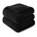Exclusivo Mezcla Twin Blanket For Bed, Soft And Cozy Blankets For Women, Suitable For All Seasons, Black, 60X80 Inches,