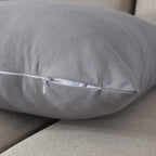 Taoson 100% Cotton Canvas Home Decorative Square Throw Pillow Cover Cushion Covers Pillowcase, Home Decor Decorations For Sofa C