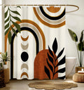 Stanoha Shower Curtain For Bathroom Stall Boho Modern Cute Aesthetic Decorative Girly Waterproof Unique Art Boho Girls Chic Prin