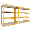 Reibii 40'' W Garage Shelving Heavy Duty Loads 2240Lbs Garage Storage Shelves Heavy Duty Shelving 4-Tier Adjustable Metal Shelve