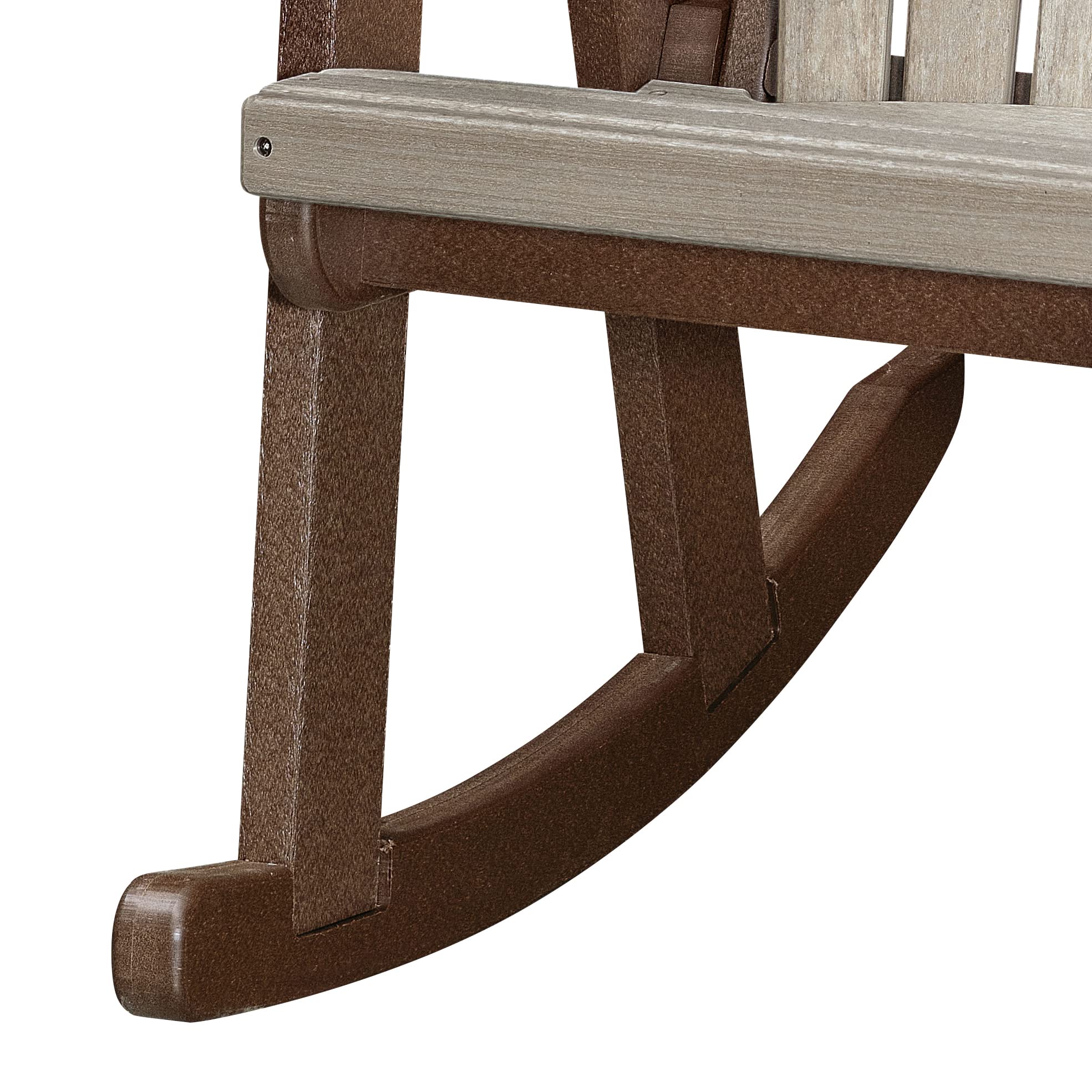American Furniture Classics Rocking Chair, Weatherwood and Tudor Brown