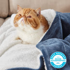Bedsure Sherpa Fleece Throw Blanket For Couch - Thick And Warm Blanket For Winter, Soft Fuzzy Plush Throw Blanket For All Season