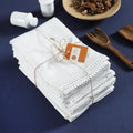 TARAN LIVING Kitchen Towel Sets Cotton Tea Towels Absorbent Dish Towels Use in DIY Crafts & Embroidery Thick Cotton Dish Cloths 