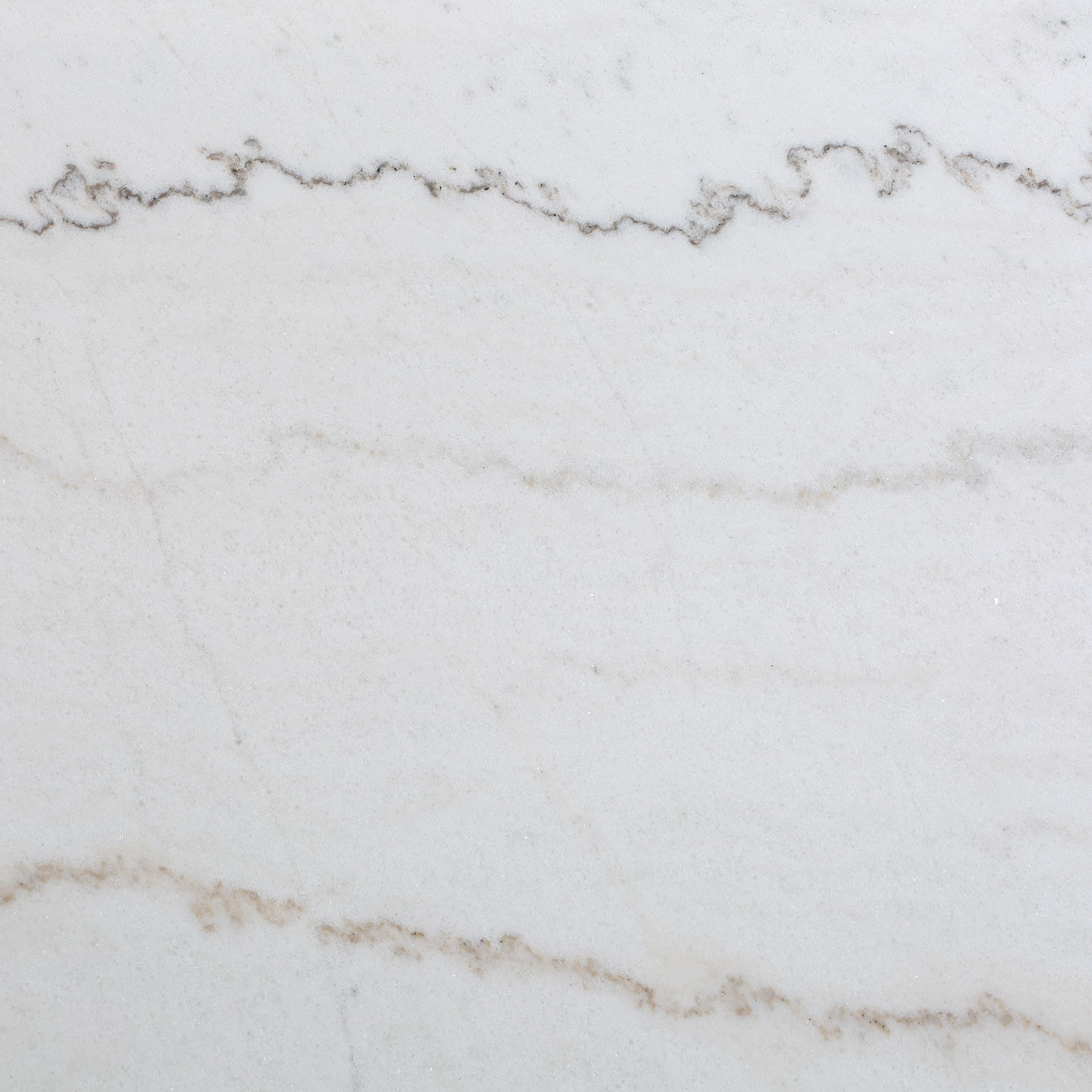 Coaster Home Furnishings Aldrich Counter Height Trestle Base Dining Table with Genuine White Marble Top Dark Brown