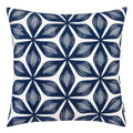 Hwy 50 Decorative Throw Pillow Covers 18X18 Inch Embroidered Accent Cotton Throw Pillow Case Cushion Cover For Sofa Living Room