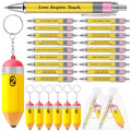 Sinload 18 Sets Back To School Gifts For Teacher Appreciation Gifts For Women Included Teacher Ballpoint Pens Pencil Shaped Stre