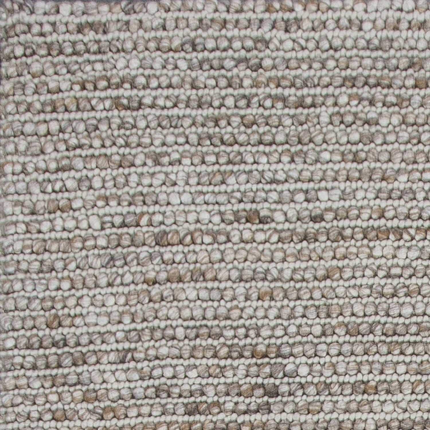 HomeRoots 7' x 9' Wool Natural Area Rug