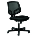 HON Volt Upholstered Task Chair - Mesh Back Computer Chair for Office Desk, Black (H5713)
