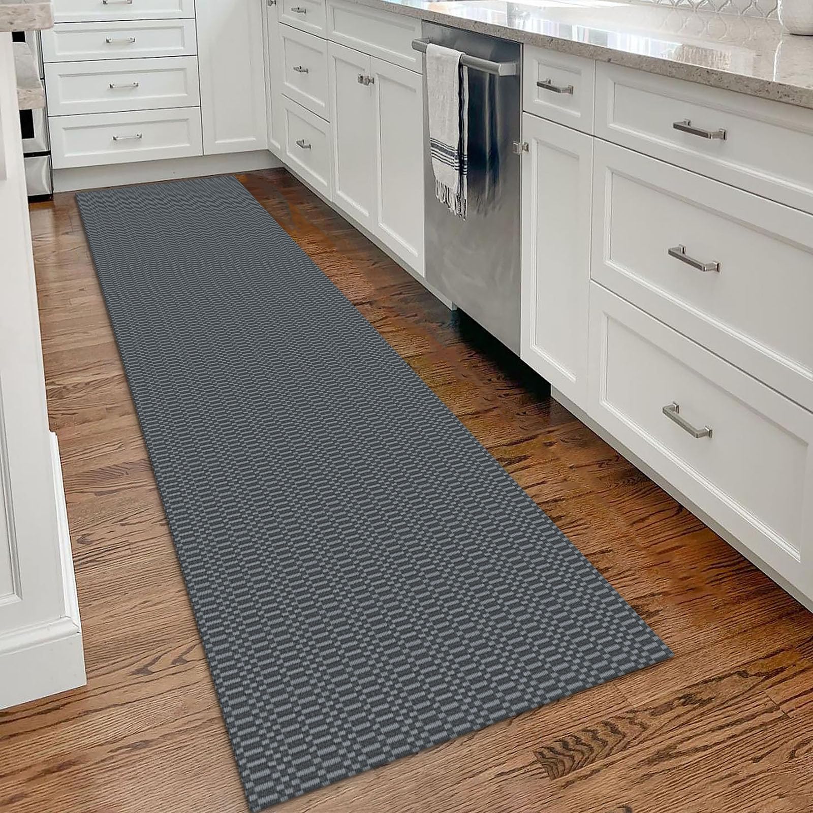 KOZYFLY Washable Runner Rug 2x7 ft Hallway Runner Kitchen Runner Rugs with Rubber Backing Bobo Non Slip Entryway Runner Indoor, 