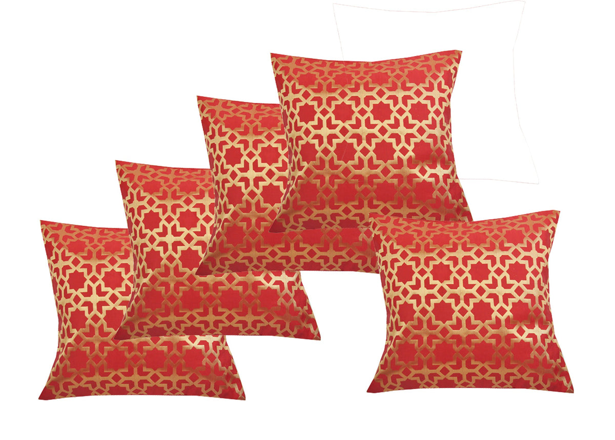 Durable Dopian Silk Decorative Jacquard Plain Colour Square Throw Pillow Cushion Cover Cushion Case Sofa Chair Seat Pillowcase 1